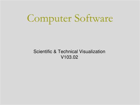 Ppt Computer Software Powerpoint Presentation Free Download Id1578999