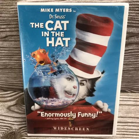 DR SEUSS THE CAT IN THE HAT DVD 2004 Widescreen Edition New