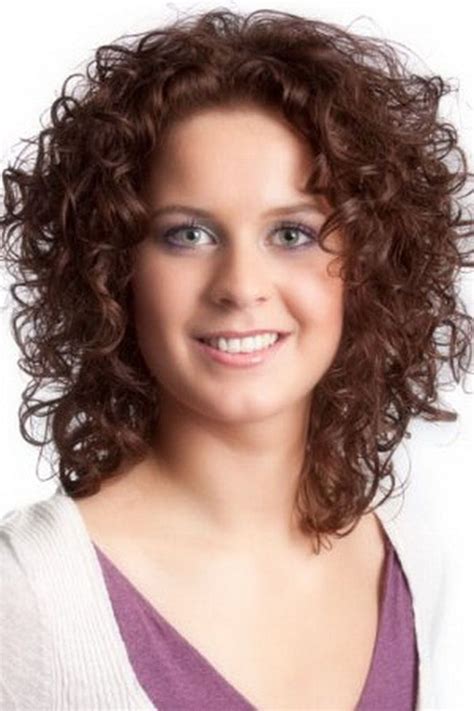 Sensational Medium Length Curly Hairstyle For Thick Hair Fave