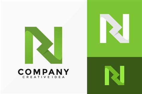 Letter N Business Creative Logo Vector Design Abstract Emblem Designs