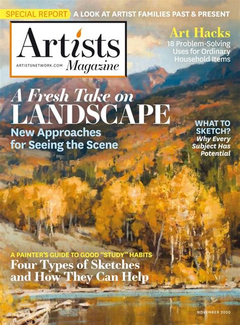 The Artists Magazine November 2020 Pdf Download Free
