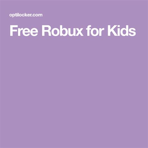 Free Robux For Kids In 2020 Roblox Roblox Free Roblox