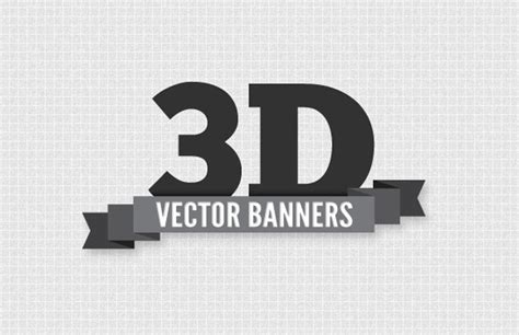 3d Vector Banners — Medialoot
