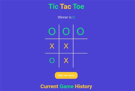 A Simple Tic Tac Toe Game Built Using React Laptrinhx