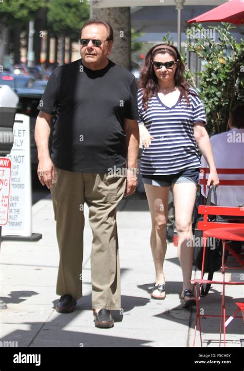Paul Sorvino And Wife Dee Dee Out And About In Beverly Hills Featuring