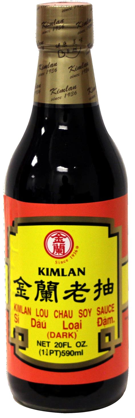 Kim Lan Dark Soy Sauce Lou Chau 1220fz Pinecone Distribution Inc