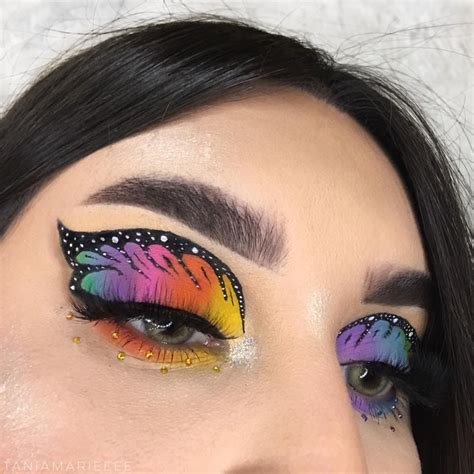 The Art Of An Eye Close Up Butterfly Makeup Eye Close Up Makeup
