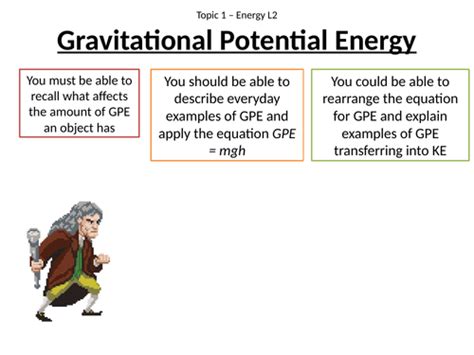 Aqa Gcse Energy Gravitational Potential Energy Teaching Resources