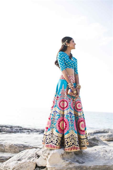 Glamorous Indian Waterfront Resort Wedding | Indian women fashion, Indian fashion, Indian ...