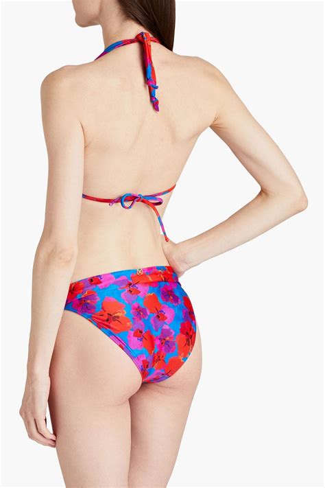 Vix Paula Hermanny Bia Floral Print Low Rise Bikini Briefs Sale Up To