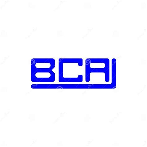 Bca Letter Logo Creative Design With Vector Graphic Bca Stock