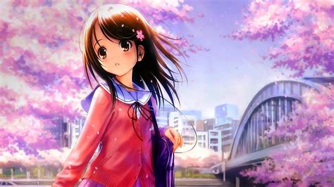 Fondos De Pantalla 1920x1080 Anime Hd 1920x1080 Anime Girl With Headphones Laptop Full Hd 1080p