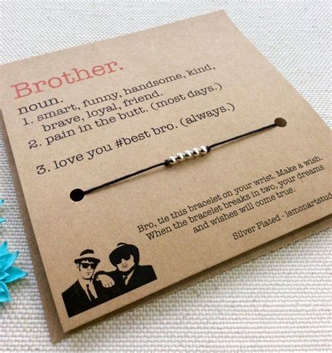 Maybe you would like to learn more about one of these? Brother Gift For Brother Birthday Gift For Brother ...