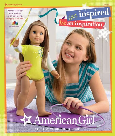 catalog spree american girl july 2012 catalog american girl mckenna american girl