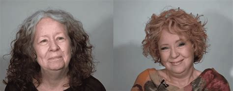 60 year old woman doesn t recognize herself after an impressive makeover