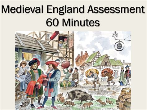 Medieval England Assessment Teaching Resources