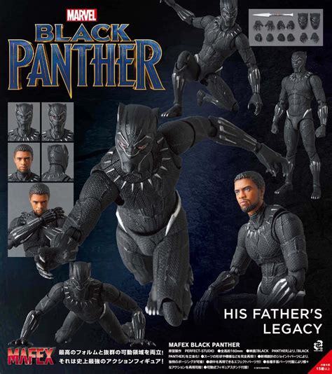 Mafex Black Panther Mafex Black Panther Figures Action Figures