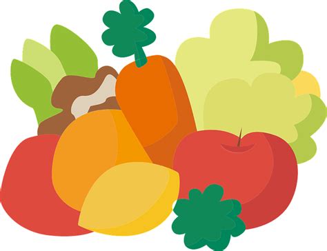 Fruits And Vegetables Clipart Free Download Transparent Png