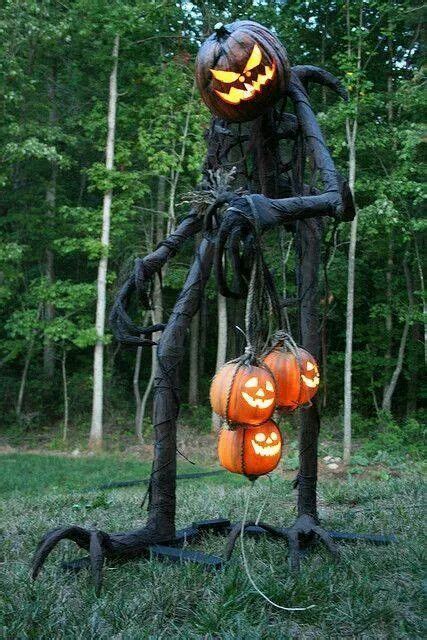 Pumpkin Man Creepy Halloween Decorations Classy Halloween Outdoor