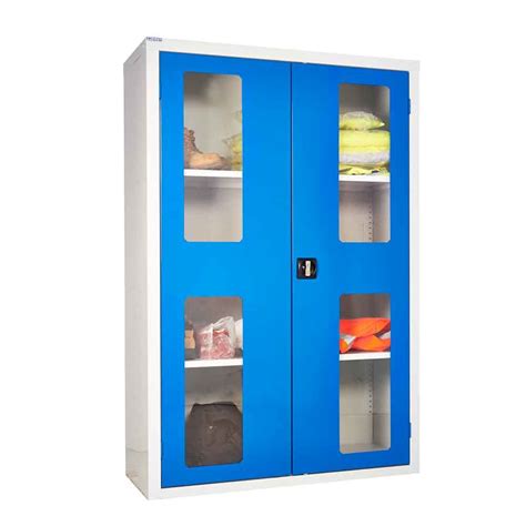 Vision Cupboard 1800h Extra Wide 1200 3 Shelves 3d Lockers