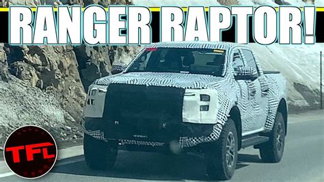 Video Spied The 2023 Ford Ranger Raptor Prototype Looks Just As