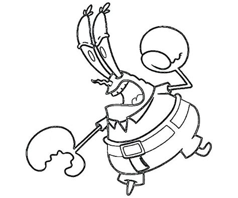 Mr Krabs Coloring Pages at GetColorings.com | Free printable colorings