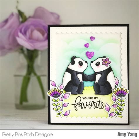 Handcrafted Cards Made With Love Pretty Pink Posh Youre My Favorite