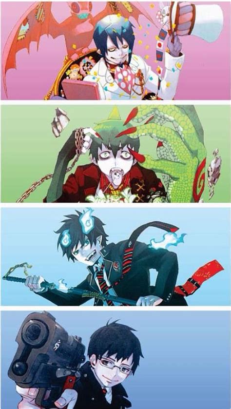 Love The Fact Yukio Seems To Be The Normal Guy Among All Of Them Xd Aonoexorcist Blue