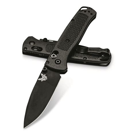 Benchmade 535bk 2 Bugout Black Folding Knife 716862 Folding Knives