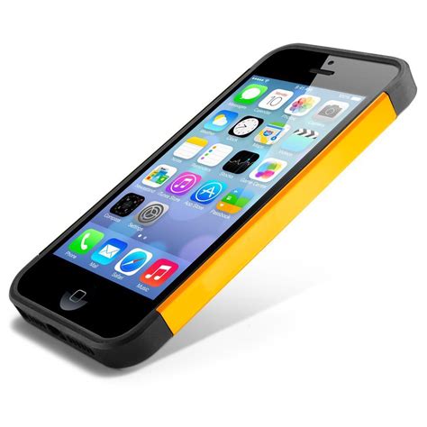 Slim Armour Shockproof Case Apple Iphone Se 5s Yellow