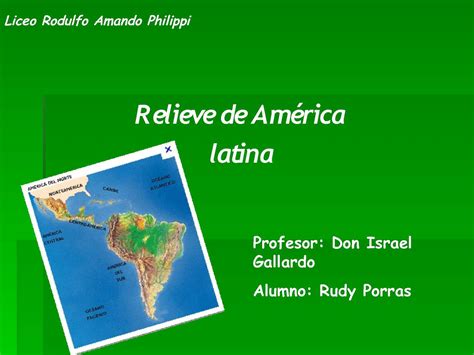 Calaméo Relieve De América Latina