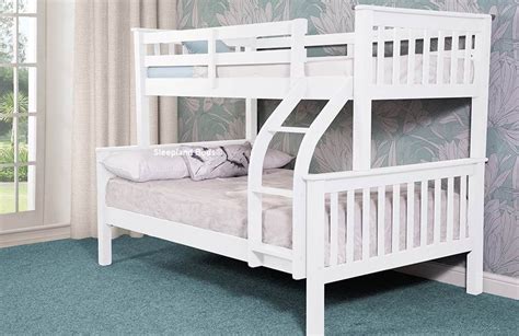 Connor White Triple Sleeper Bunk Bed By Sweet Dreams Sleepland Beds