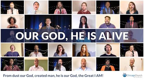 Our God He Is Alive Virtual Choir Youtube