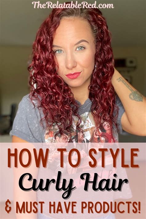 step by step guide and video tutorial for styling naturally curly and wavy hair must have curly