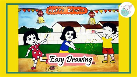 Learning objectives(s) that this lesson is contributing to. How to draw kids celebrating Diwali festival easy drawing for kids - YouTube