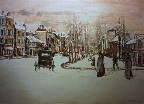 Victorian London With Snow Roy Milburn