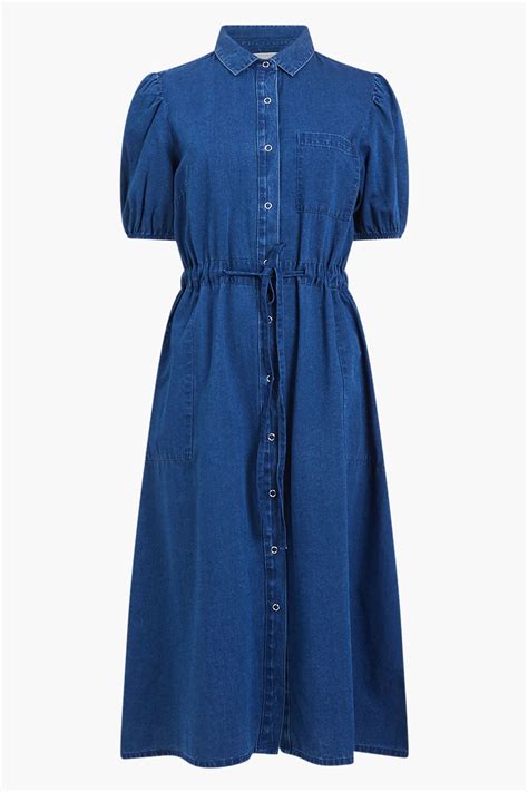 Buy French Connection Blue Zaves Chambray Shirt Dress From The Next Uk