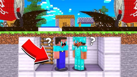 How To Survive A Noob And Pro From A Coca Cola Tsunami In Minecraft Noob Vs Pro Youtube
