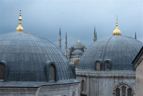 Blue Mosque From Hagia Sophia Istanbul Blue Mosque Hagia Sophia Mosque