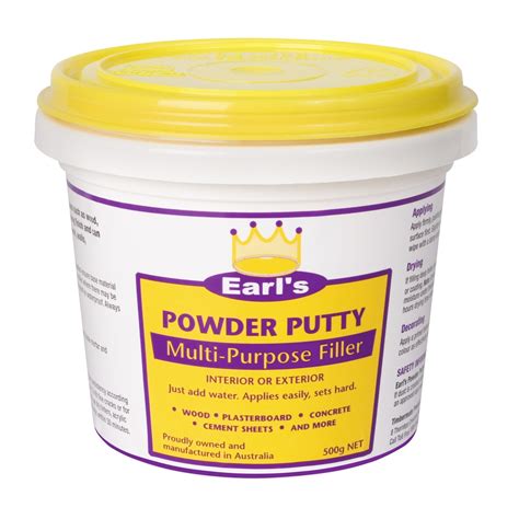 Earls 500g Powder Putty Multi Purpose Filler Bunnings Australia