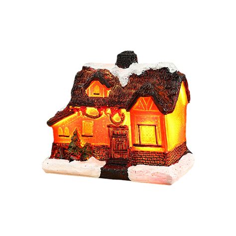 Christmas Village Sets Led Lighted Christmas Village Houses With