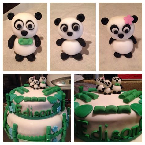 Panda Baby Shower Theme Cake Panda Baby Shower Theme Panda Baby