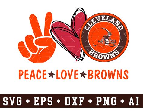 Check spelling or type a new query. Peace love Cleveland Browns ,svg,png,dxf,eps,cricut ...