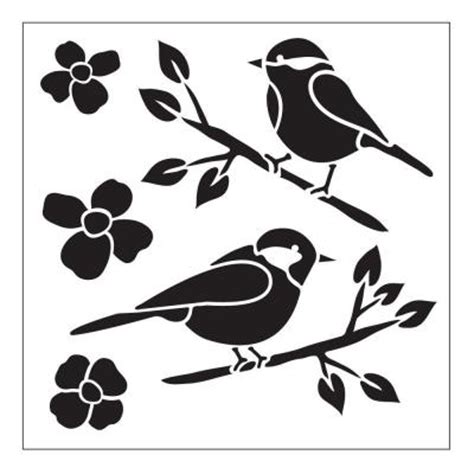 We may earn commission from links on this page, but we only recommend products we back. FolkArt Birds Small Painting Stencil-30607 - The Home Depot