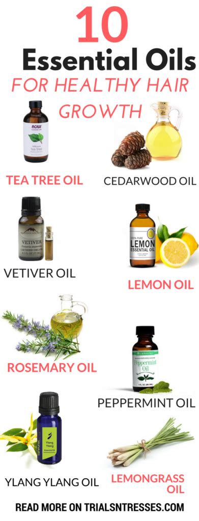 Best hair oils for hair growth. 10 Best Essential Oils For Healthy Hair Growth - Trials N ...