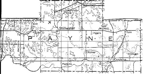 Payne County Oklahoma Map Corene Charlotte