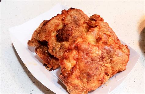 If you remove the skin, you're left with a chicken thigh that has about 130 calories and only 7 grams. the best oven fried chicken recipe ever - Sweet Savant