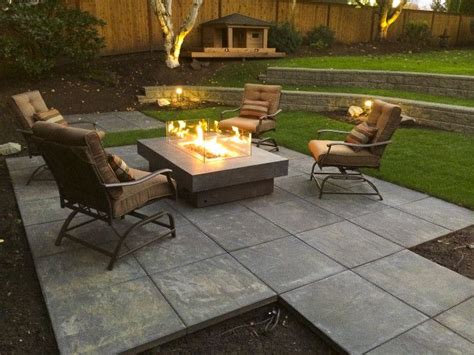 Architectural Slab Patios Mutual Materials Outdoor Fire Pit