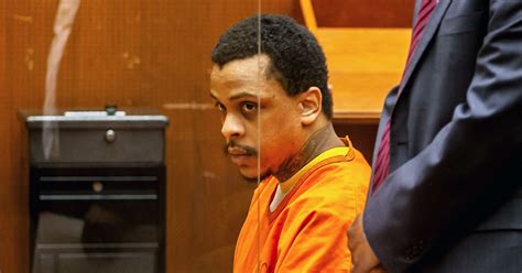 Eric R Holder Jr Appears In Court During The Nipsey Hussle Murder