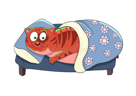 Cat Under Bed Stock Illustrations 345 Cat Under Bed Stock